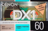 Compact Cassette: Nippon Columbia / Denon Denon - DX1 60