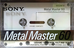 Compact Cassette: Sony  - Metal Master 60