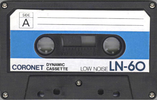 Compact Cassette: Unknown Coronet -  60