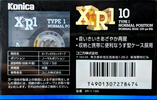 Compact Cassette:  Konica - XR1 10