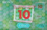 Compact Cassette: Sony  - CDix I 10