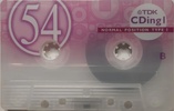 Compact Cassette: TDK  - CDing 1 54