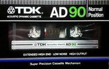 Compact Cassette: TDK  - AD 90