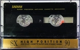 Compact Cassette Saehan SX 90 Type II Chrome 1994 Europe