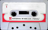 Compact Cassette National RT 60 "RT-60A" Type I Normal 1969 Worldwide