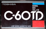 Compact Cassette:  Toshiba - TD 60