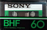 Compact Cassette: Sony  - BHF 60