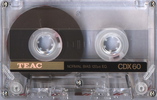 Compact Cassette: GoldStar / LG Teac - CDX 60