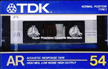 Compact Cassette: TDK  - AR 54