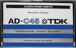 Compact Cassette: TDK  - AD 46