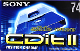 Compact Cassette: Sony  - CDit II 74