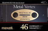 Compact Cassette: Maxell / Hitachi Maxell - Metal Vertex 46