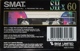 Compact Cassette: Sunkyong Magnetic Limited (SKM) Smat - SH X 60