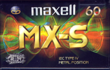 Compact Cassette: Maxell / Hitachi Maxell - MX-S 60