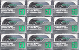 Compact Cassette: Maxell / Hitachi Maxell - Metal Capsule 60