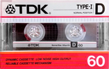 Compact Cassette: TDK  - D 60