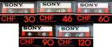 Compact Cassette: Sony  - CHF 46