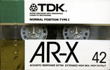 Compact Cassette: TDK  - AR-X 42