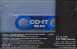 Compact Cassette: Sony  - CD-IT 120