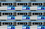 Compact Cassette:  Toshiba - FS 60