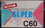 Compact Cassette: Unknown Super -  60