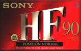 Compact Cassette: Sony  - HF 90