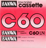 Compact Cassette:  Sanwa -  60