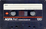 Compact Cassette: AGFA  - Ferrocolor HD 120