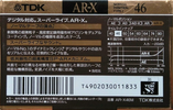 Compact Cassette: TDK  - AR-X 46