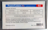 Compact Cassette: Unknown France Loisirs -  60