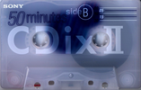 Compact Cassette: Sony  - CDix II 50