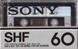 Compact Cassette: Sony  - SHF 60