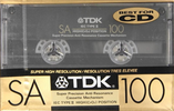 Compact Cassette: TDK  - SA 100