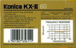 Compact Cassette:  Konica - KX-II 60