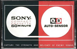 Compact Cassette: Sony  - Auto-Sensor 60