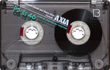 Compact Cassette: FUJI AXIA - PS-IIs 46