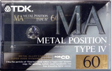 Compact Cassette: TDK  - MA 60