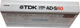 Compact Cassette: TDK  - AD-S 60