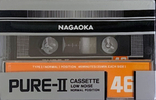 Compact Cassette Nagaoka Pure II 46 Type I Normal 1981 Japan