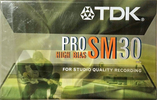 Compact Cassette: TDK  - Pro SM 30