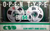 Compact Cassette CVS EGF LN 54 Type I Normal 1985 Japan