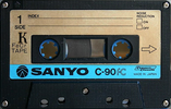 Compact Cassette:  Sanyo - FC 90