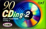 Compact Cassette: TDK  - CDing-2 90