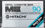 Compact Cassette: Maxell / Hitachi Hitachi - ME 90