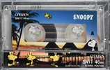 Compact Cassette Citizen Snoopy SN VI 46 "SNVI-46WA" Type I Normal 1985 Japan