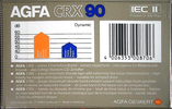 Compact Cassette: AGFA  - CRX 90