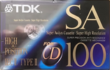 Compact Cassette: TDK  - SA 100