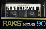 Compact Cassette: RAKS  - High Dynamic I 90