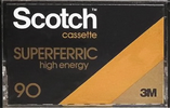 Compact Cassette: 3M Scotch - Superferric 90