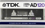 Compact Cassette: TDK  - AD 120